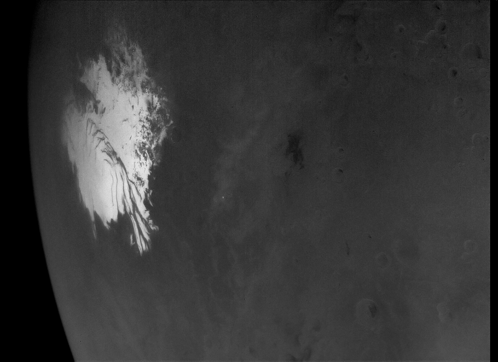 High-res Mars South Pole