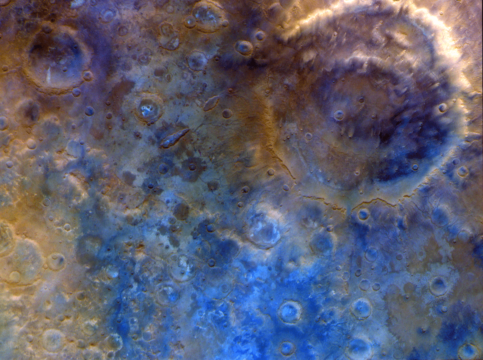 Huygens Crater Mars