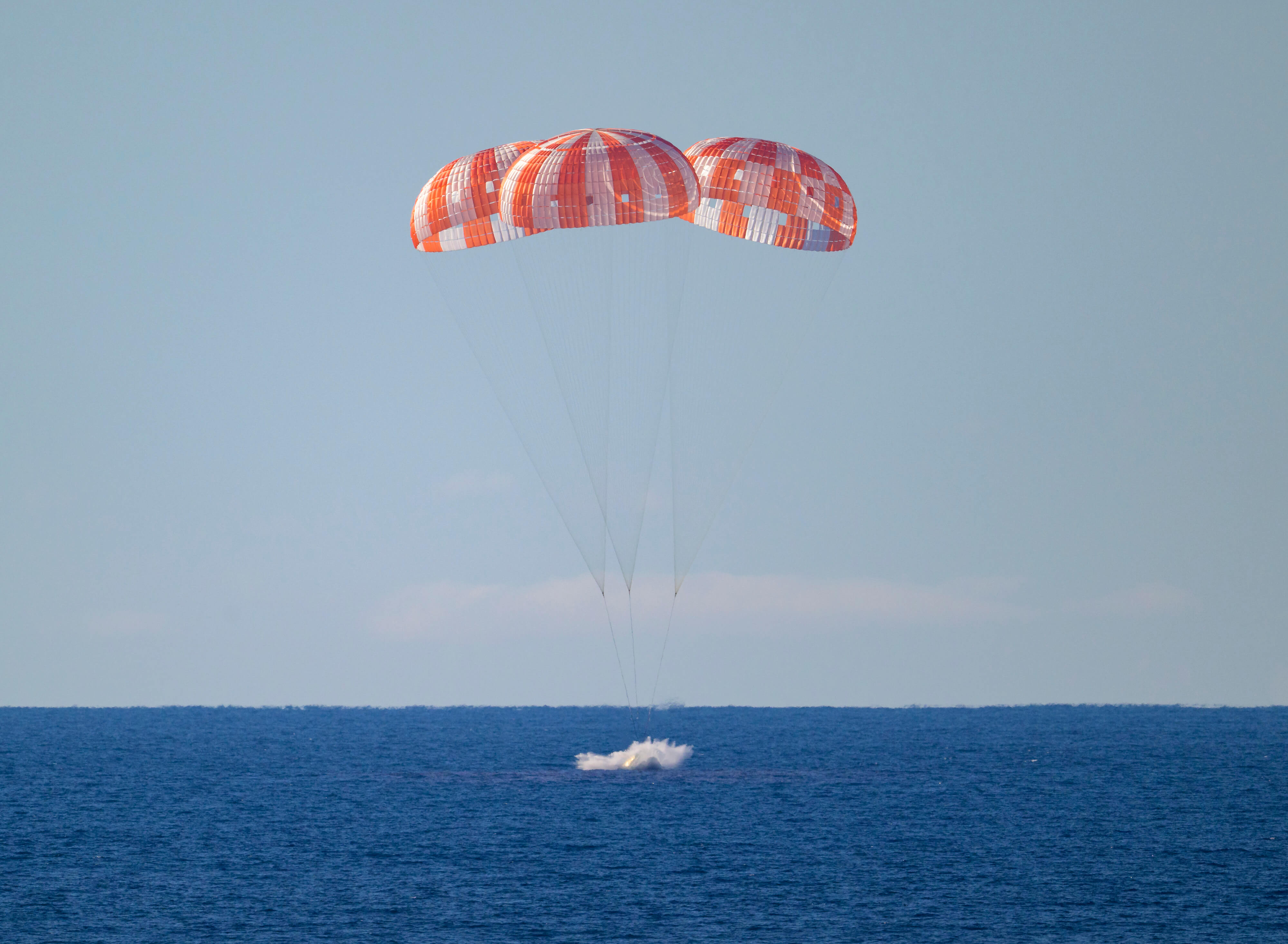 Artemis II Orion Spacecraft Splashdown